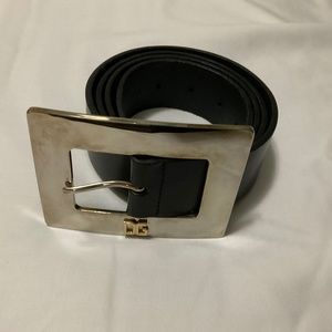 Dolce & Gabbana Leather Belt, 44”